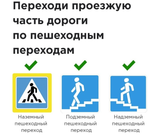 ️Важные правила пешехода!.